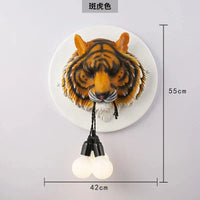 Applique murale nordique design en résine et or - Forme animaux | Marco Lucetti Couleur / Blanc chaud (2700-3500K)