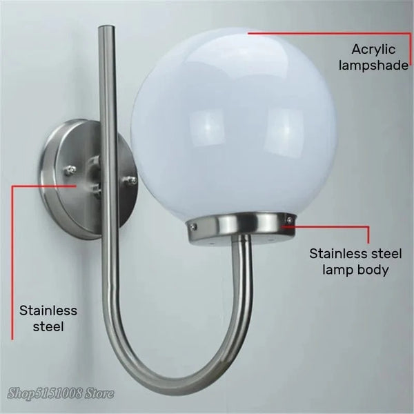 Applique Murale nordique en Acrylique LED Décorative | Marco Lucetti