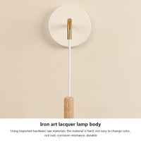 Applique murale nordique en bois avec style scandinave