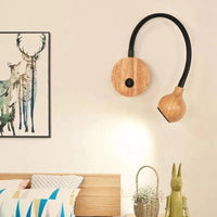 Applique murale nordique en bois massif de qualité supérieure | Marco Lucetti