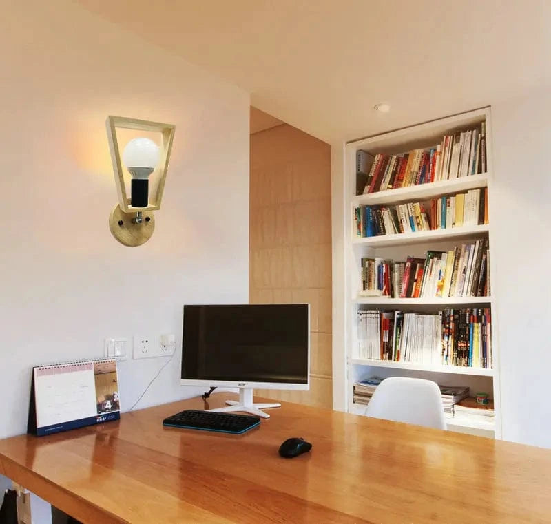 Applique murale nordique en bois naturel - Collection Scandinave | Marco Lucetti