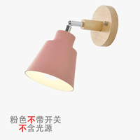 Applique murale nordique en bois pivotant avec interrupteur contemporain | Marco Lucetti