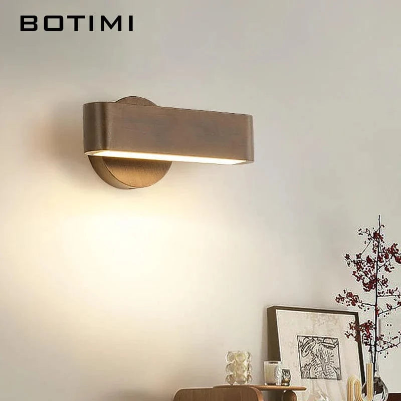 Applique murale nordique en bois rectangulaire | Marco Lucetti