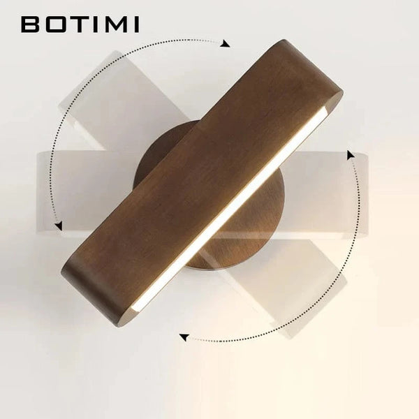 Applique murale nordique en bois rectangulaire | Marco Lucetti