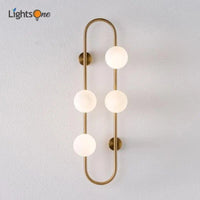 Applique murale nordique en boule de verre. | Marco Lucetti 1