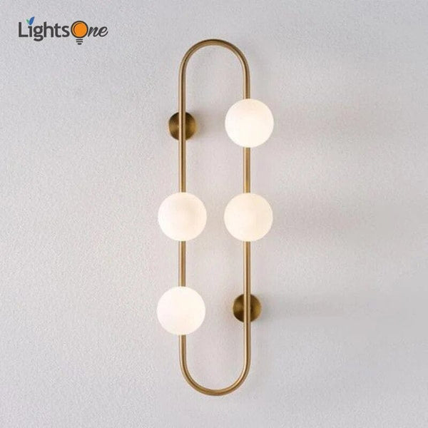 Applique murale nordique en boule de verre. | Marco Lucetti 1