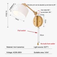 Applique murale nordique en céramique Pivotant Design | Marco Lucetti