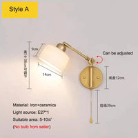 Applique murale nordique en céramique Pivotant Design | Marco Lucetti Style céramique