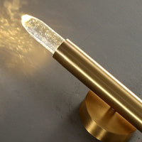 Applique murale nordique en cristal - Luxe nordique pour chambre, salon, TV et allée | Marco Lucetti