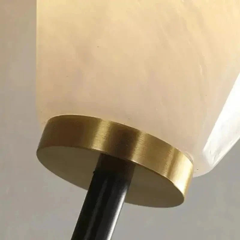 Applique murale nordique en cuivre et laiton avec éclairage LED rétro moderne - Collection Lumina | Marco Lucetti