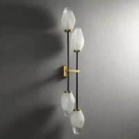 Applique murale nordique en cuivre et laiton avec éclairage LED rétro moderne - Collection Lumina | Marco Lucetti