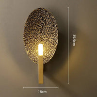 Applique murale nordique en cuivre minimaliste | Marco Lucetti Appliques