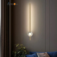 Applique murale nordique en cuivre pour chambre cosy | Marco Lucetti