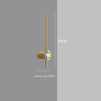 Applique murale nordique en cuivre pour chambre cosy | Marco Lucetti A60cm / 3 couleurs