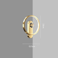 Applique murale nordique en cuivre pour chambre cosy | Marco Lucetti B / 3 couleurs