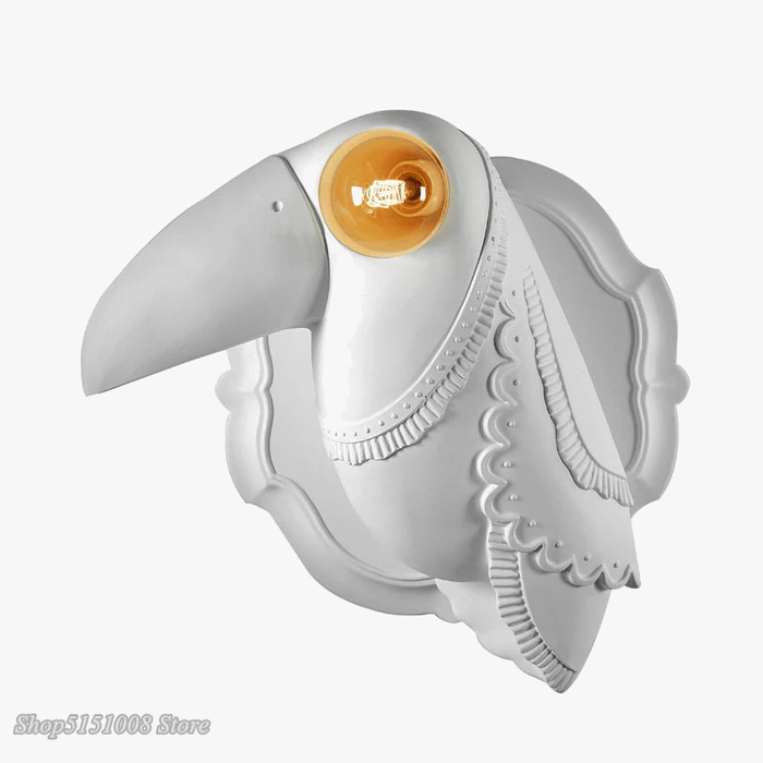 Applique Murale Nordique en Résine Animalière | Marco Lucetti