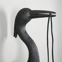 Applique Murale Nordique en Résine de Grue Blanche | Marco Lucetti