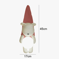 Applique murale nordique en résine en forme d'ours pour maison - élégance scandinave | Marco Lucetti