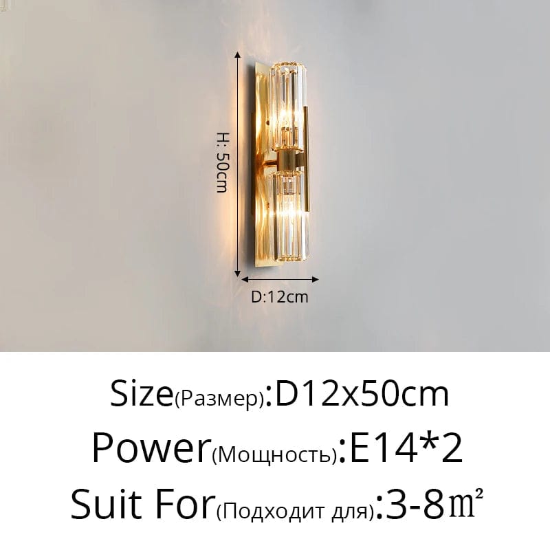 Applique Murale Nordique en Verre de Luxe Scandinave | Marco Lucetti