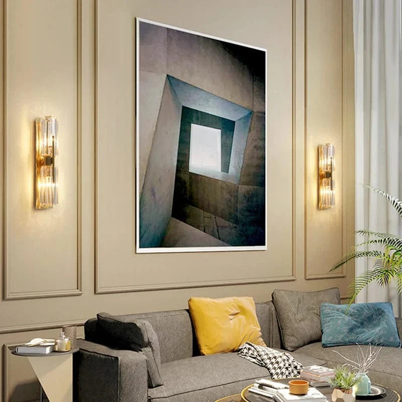 Applique Murale Nordique en Verre de Luxe Scandinave | Marco Lucetti