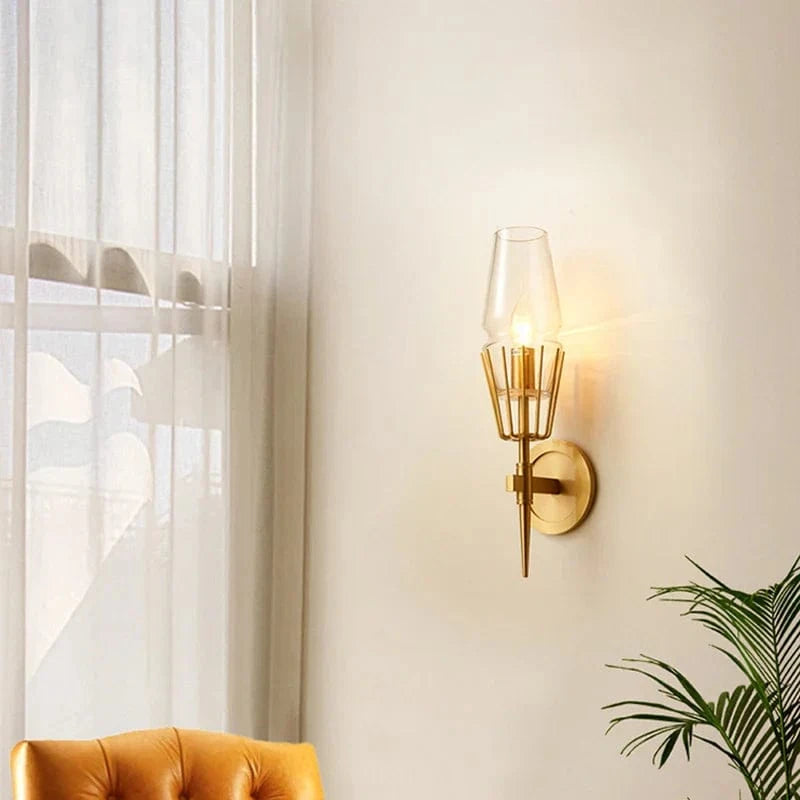 Applique Murale Nordique en Verre de Luxe Scandinave | Marco Lucetti