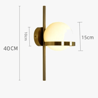 Applique murale nordique en verre - Design Moderne | Marco Lucetti