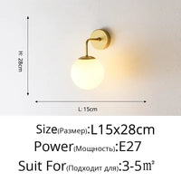 Applique murale nordique en verre doré/noir | Marco Lucetti