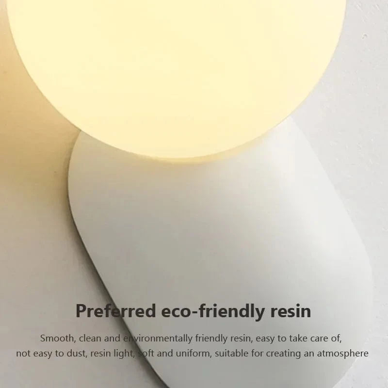 Applique Murale Nordique en Verre et Résine LED pour Maison - Style Scandinave | Marco Lucetti