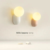 Applique Murale Nordique en Verre et Résine LED pour Maison - Style Scandinave | Marco Lucetti