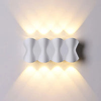 Applique murale nordique étanche – Style moderne pour l'extérieur | Marco Lucetti Modèle C Blanc