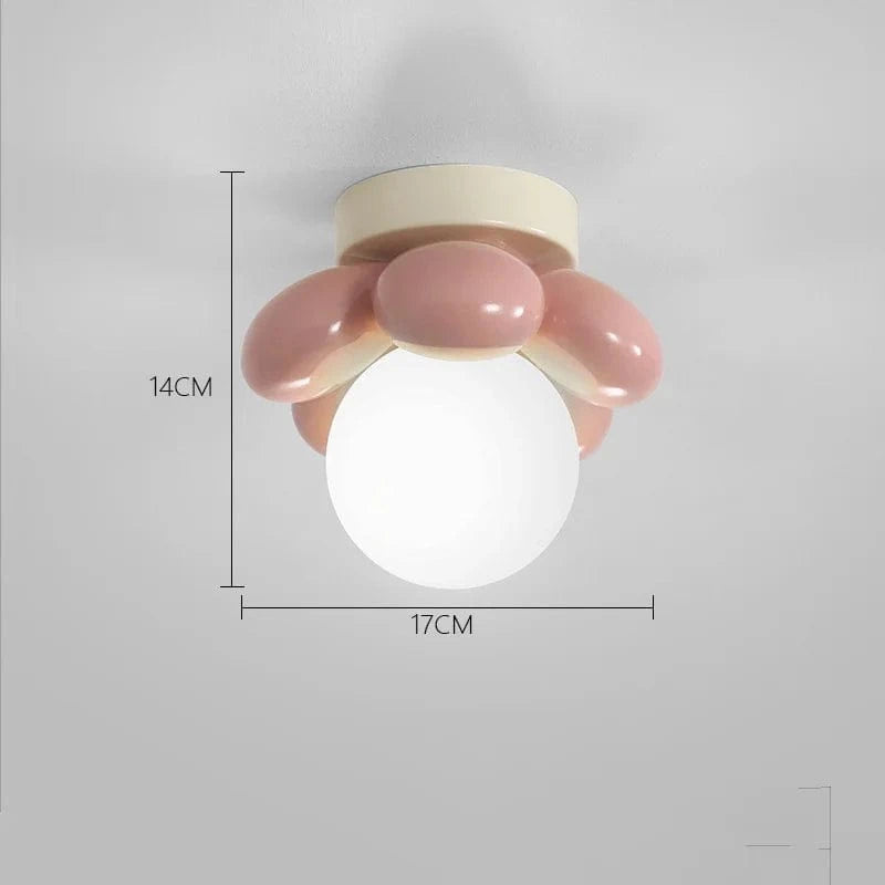 Applique murale nordique lampe à fleurs chaudes - Décoration maison pour enfants | Marco Lucetti