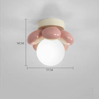 Applique murale nordique lampe à fleurs chaudes - Décoration maison pour enfants | Marco Lucetti