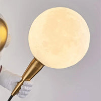 Applique murale Nordique LED Astronaute Lune pour Chambre Enfant Cuisine Salle à Manger Bureau Balcon Alée | Marco Lucetti