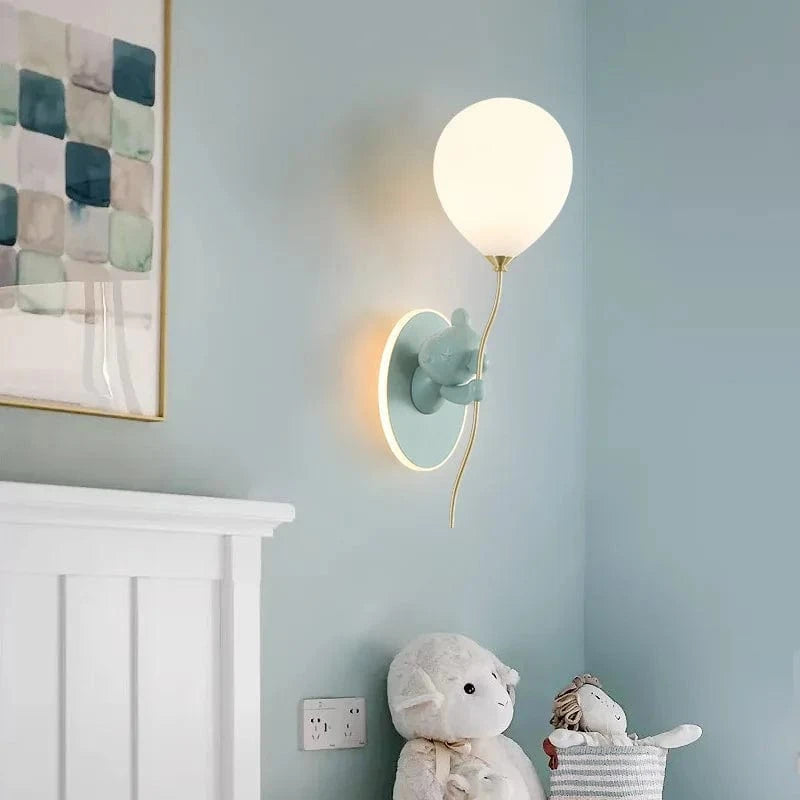 Applique murale nordique LED Ours Ballon - Collection Créative | Marco Lucetti