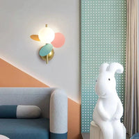 Applique Murale Nordique Macaron en Fer Décoratif LED pour Enfant - Collection Enchanted Glow | Marco Lucetti