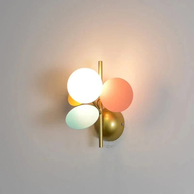 Applique Murale Nordique Macaron en Fer Décoratif LED pour Enfant - Collection Enchanted Glow | Marco Lucetti