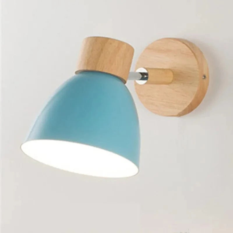 Applique Murale Nordique Macaron Modère Personnalité - Style Scandinave | Marco Lucetti Bleu / Blanc chaud (2700-3500K)