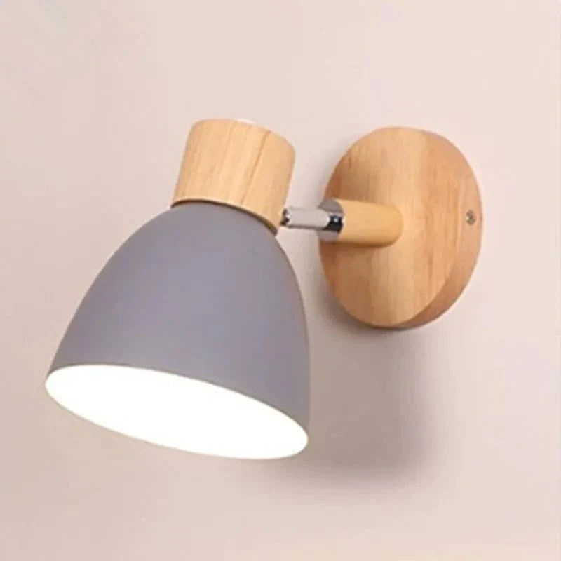 Applique Murale Nordique Macaron Modère Personnalité - Style Scandinave | Marco Lucetti Gris / Blanc chaud (2700-3500K)