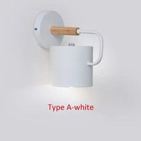 Applique murale nordique Macaron - Style Scandi Chic | Marco Lucetti Bois Blanc / 1 PCS