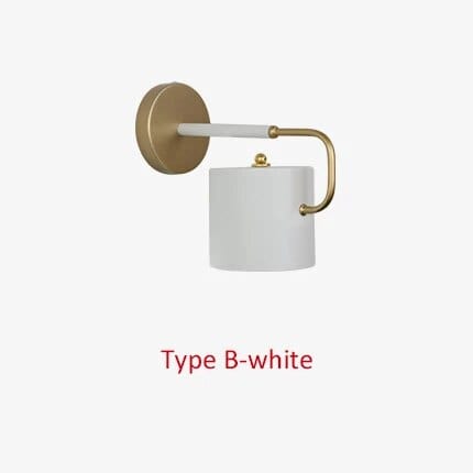 Applique murale nordique Macaron - Style Scandi Chic | Marco Lucetti Or blanc / 1 PCS