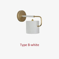 Applique murale nordique Macaron - Style Scandi Chic | Marco Lucetti Or blanc / 1 PCS