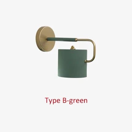 Applique murale nordique Macaron - Style Scandi Chic | Marco Lucetti Or vert / 1 PCS