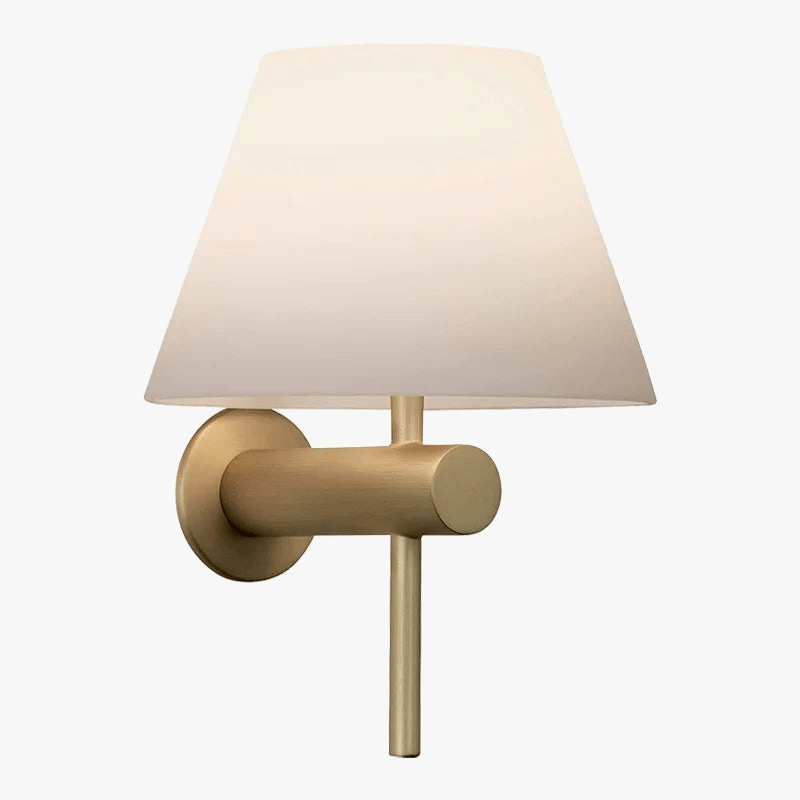 Applique murale nordique minimaliste en tissu et fer pour les hôtels de charme | Marco Lucetti