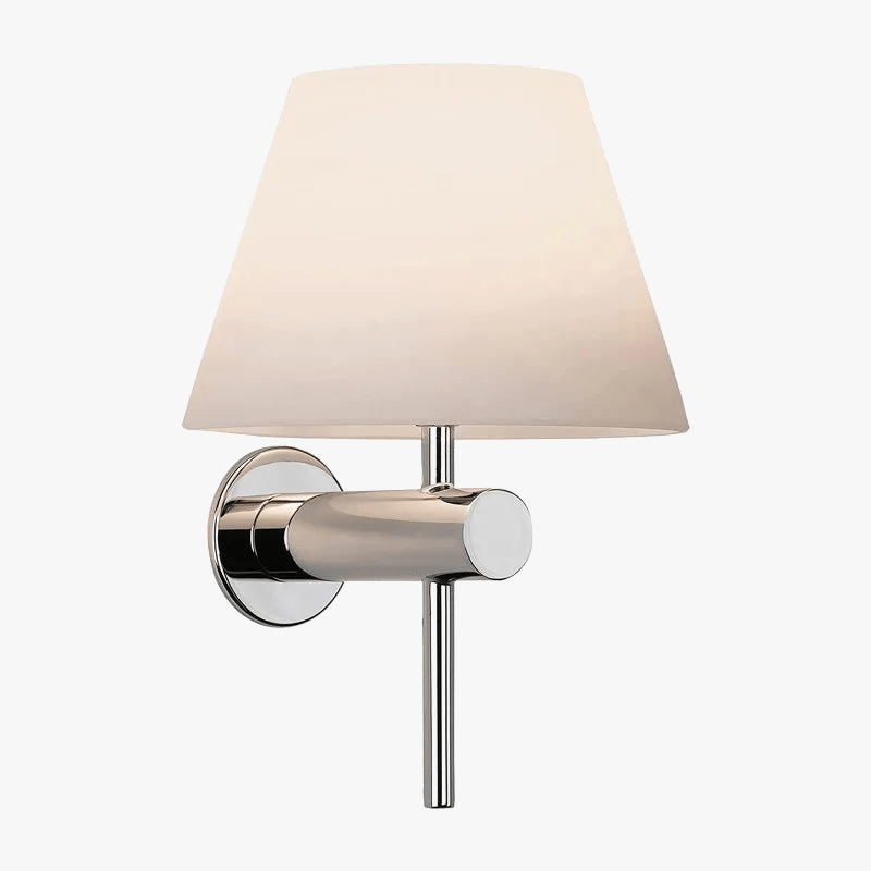 Applique murale nordique minimaliste en tissu et fer pour les hôtels de charme | Marco Lucetti