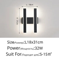 Applique Murale Nordique Minimaliste Haut de Gamme pour Hôtel | Marco Lucetti