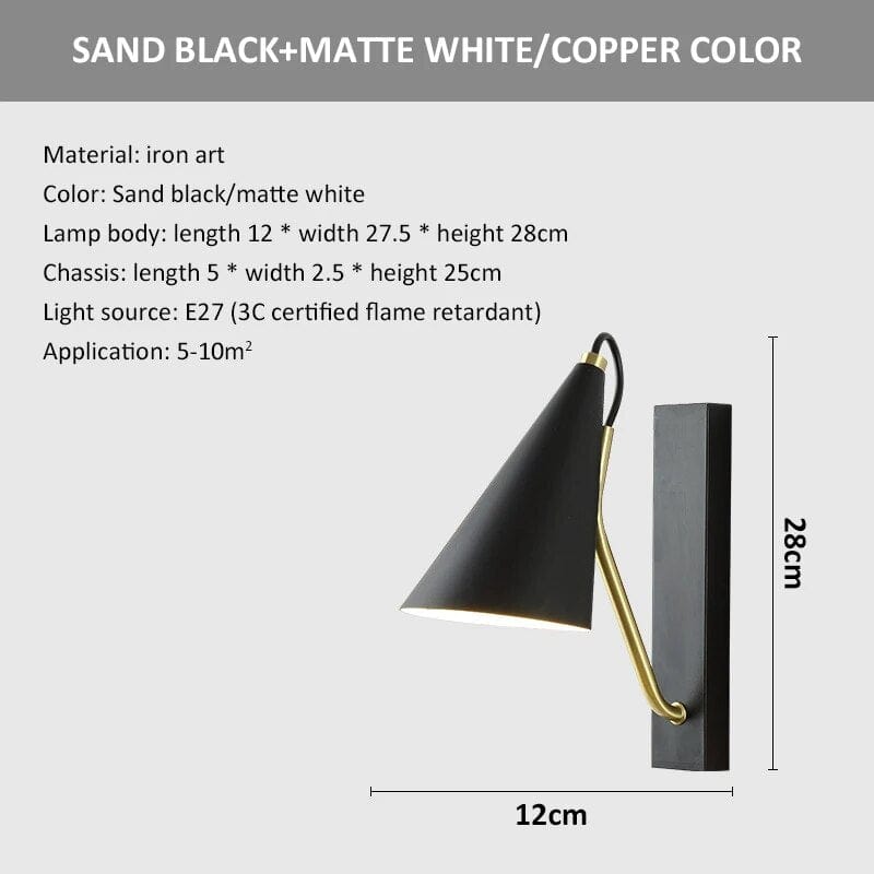 Applique murale nordique minimaliste | Marco Lucetti