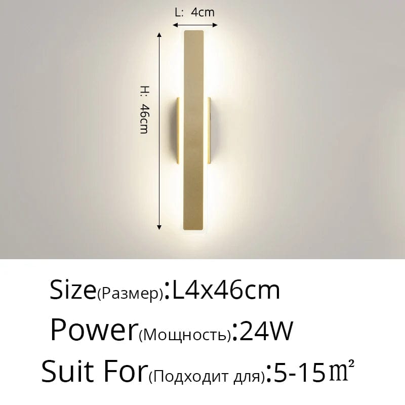 Applique murale nordique minimaliste "Nordic Strip" pour intérieur
 | Marco Lucetti