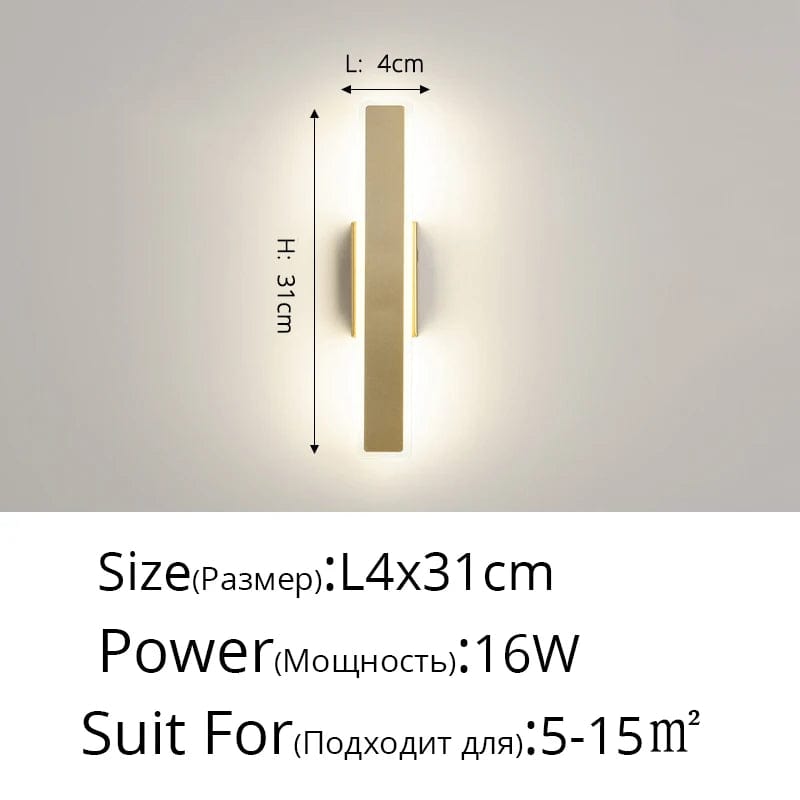 Applique murale nordique minimaliste "Nordic Strip" pour intérieur
 | Marco Lucetti