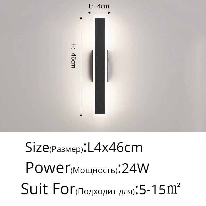 Applique murale nordique minimaliste "Nordic Strip" pour intérieur
 | Marco Lucetti