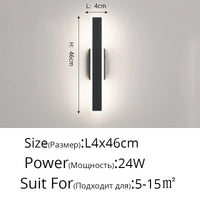 Applique murale nordique minimaliste "Nordic Strip" pour intérieur
 | Marco Lucetti